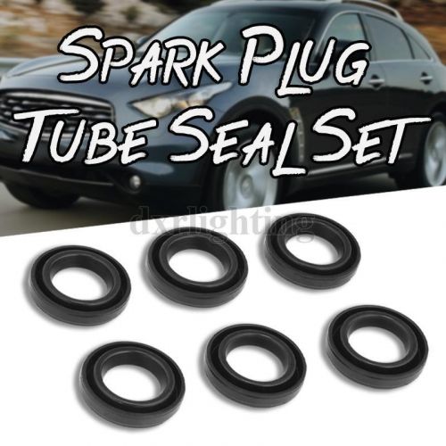 Spark plug tube seal set for infiniti g35 fx35 for nissan altima maxima murano