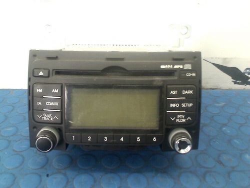 2008 hyundai i30 (fd) 961602l200 radio controls control panel radio-