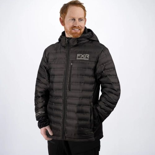 Fxr racing podium hybrid quilted hoodies