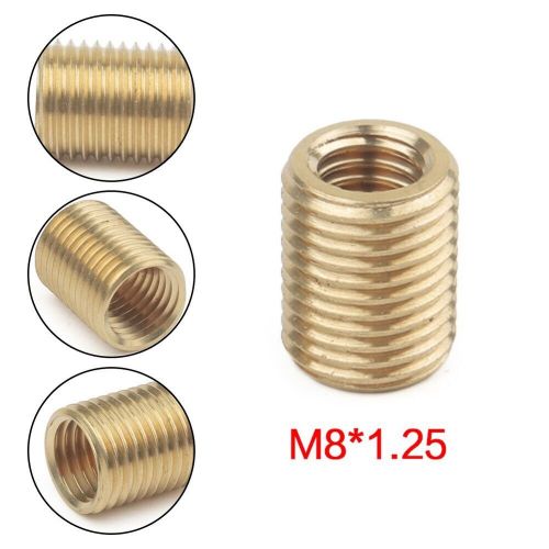 Gear shift knob thread adapter nut insert kit gold m10x1.25 m10x1.5 m8x1.25