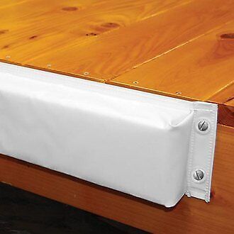 Taylor made 348 - hull-saver™ 60&#034; l x 8&#034; h x 6&#034; t white vinyl straight mount