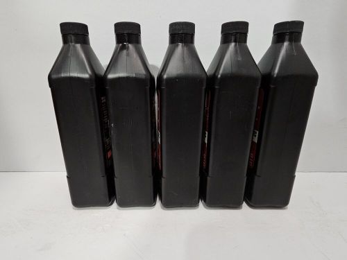 5 pack mercury 4-stroke marine engine oil 25w-40 (5 x 1 liter bottles) brand new