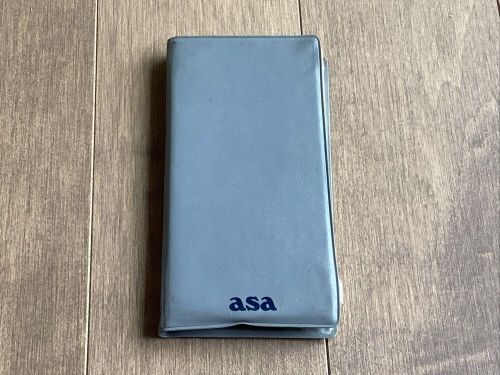 Asa cx-1 pathfinder flight computer aviation navigation calculator case vintage