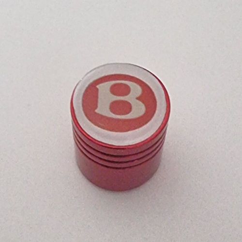 Bentley valve dust caps all models  non stick worlds biggest logo 6 colours r