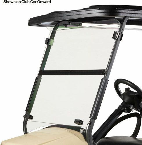 Reddot dot as5 clear fold down golf cart windshield for evolution forester/hdk