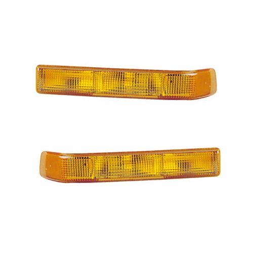 Corner signal lights pair set for 98-04 chevy s10/98-05 blazer (w/o fog)