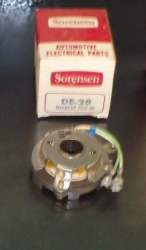 Distributor magnetic pick-up; sorensen  #de28; fits 1977-87 various g.m.