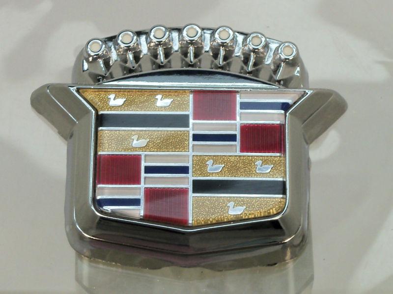 Buy NOS OEM CADILLAC TRUNK LOCK COVER EMBLEM CREST ORNAMENT NEW 96