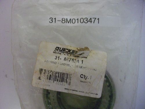 Quicksilver mercruiser 31-86752a1 8m0103471 gear housing bearing assembly oem