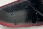 Oem 2016-23 tesla model x left driver mirror cap cover red 1054430-00-d genuine