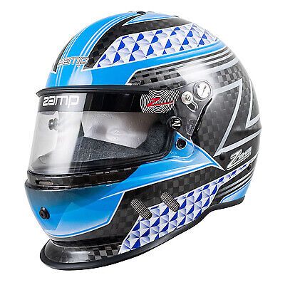 Zamp helmet rz-65d carbon l flo blu/gry sa2020 h775c04l