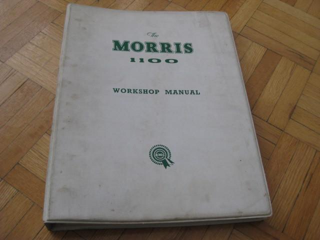 1964 ? morris 1100 workshop shop manual original bmc