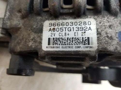 Citroen c3 alternator 1.4 petrol 5 speed manual 2012 tu3ae5 (kft)