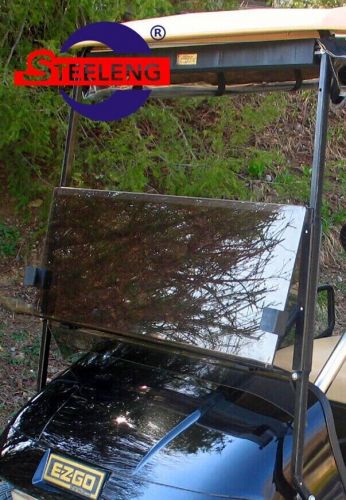 Foldable tinted windshield for ezgo txt golf cart (1994-2013)