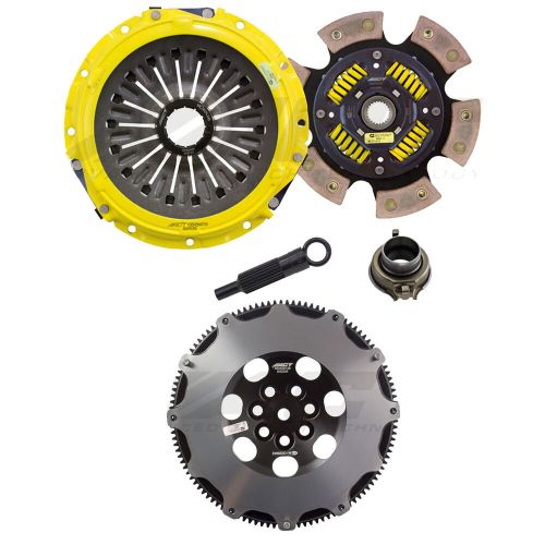 Act xtreme sprung 6 pad clutch w/ prolite flywheel for 03-06 mitsubishi evo