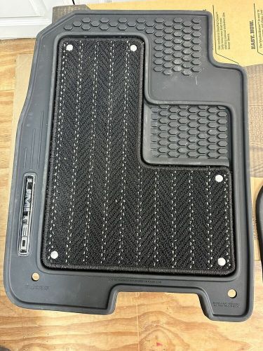 2018 dodge ram 1500 2500 crew cab limited black rubber carpet floor mats oem