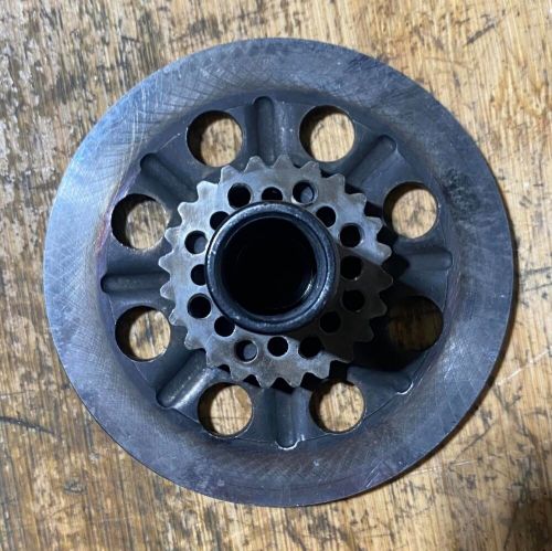 Vintage racing kart yamaha kt100 horstman dxl 1 disc clutch hub