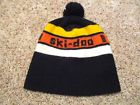 Vintage ski-doo snowmobile cap hat ~ hard to find style pom-pom