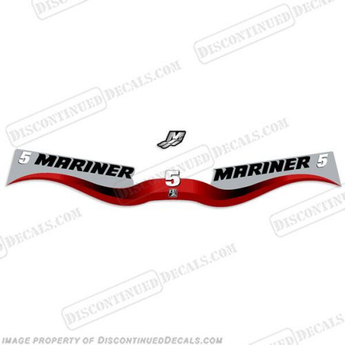 Fits mariner 5hp decal kit - wrap around