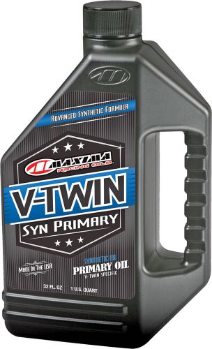 Maxima maxima racing oil 40-05901 v-twin synthetic primary oil 1qt