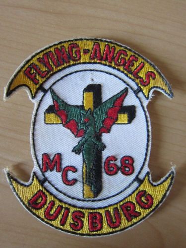 Mc patch flying angels mc duisburg rocker motorcycle club patches vest cut-