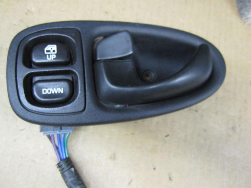 Saturn s series sedan wagon rear power window switch handle bezel driver lh