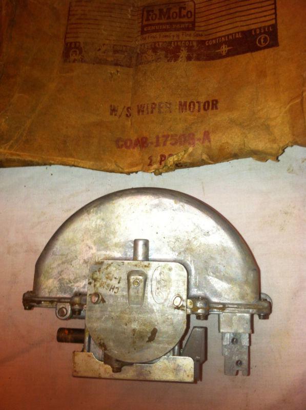 Nos fomoco windshield wiper motor with original box; for 1960 edsel & ford cars!