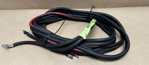 Clean used evinrude 2015 v6 3.4l 200 hp g2 outboard 10&#039; battery cables # 0587205