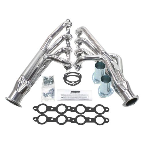 Patriot exhaust h8077-1 - metallic ceramic coated short tube exhaust headers