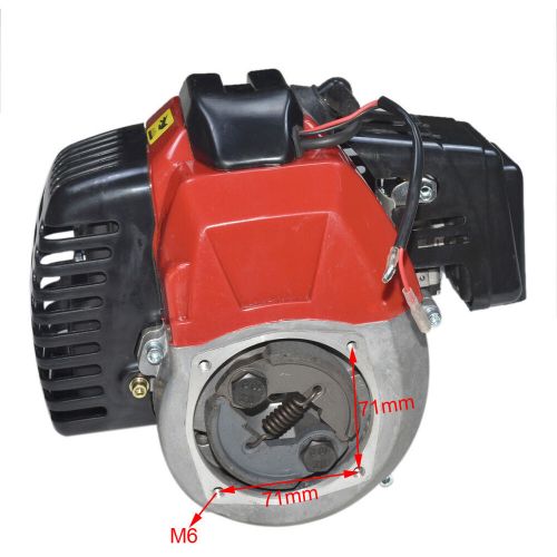 49cc 50cc 2 stroke pull start engine motor for atv scooter goped razor mini bike