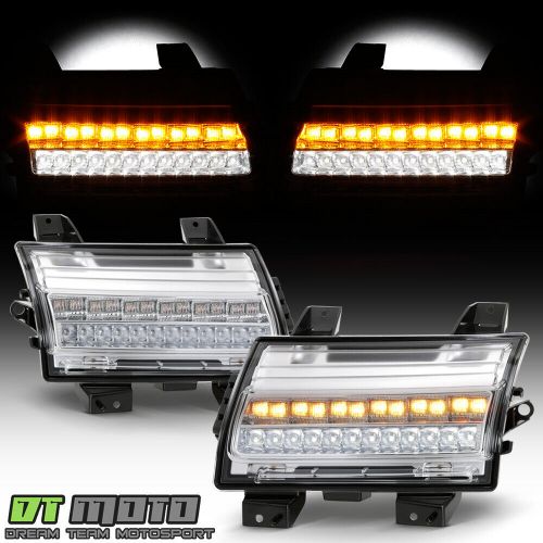 2018-2022 jeep wrangler jl [led type] led parking lights sequential signal lamps