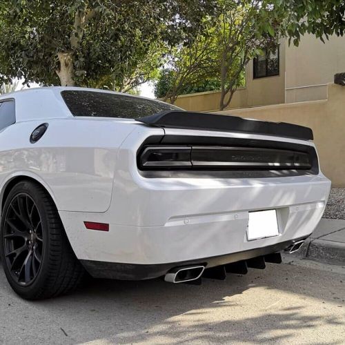 4 shark car fins rear bumper lip diffuser splitter for new edge ford mustang