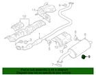 Genuine mazda muffler insulator zy56-40-061