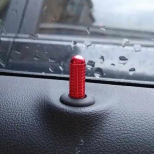 Red metal door bolt lock knob trim for mercedes a b e ml gl cla gla w176 x156