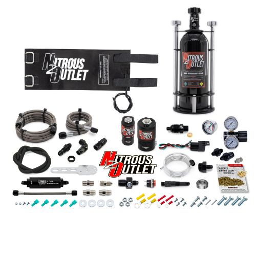 Nitrous outlet level 2 dry single nozzle boost-n-juice system package (35-300 h