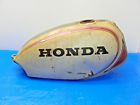 Vintage 1970&#039;s honda motorcycle gas tank -used for display unknown year or model