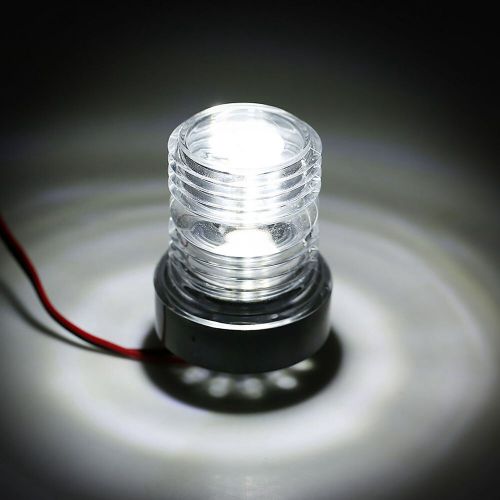 12v marine boat yacht navigation all round 360° white led anchor light