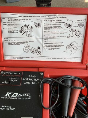 K-d 2632 portable ignition system