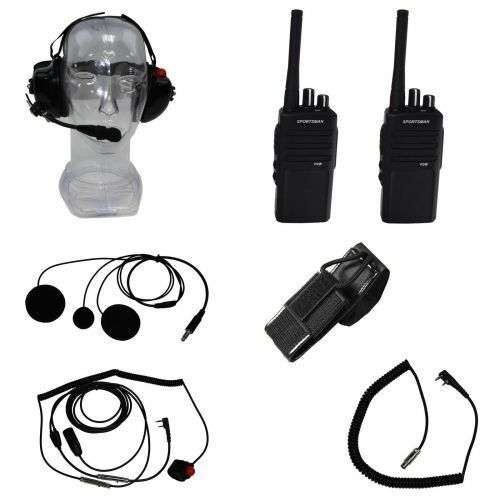 Rjs safety products 600080141 complete sportsman 2 man system radio kit