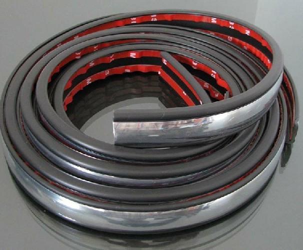 Motor trims chrome decoration strip universal chafing strip high quality 5m/12mm