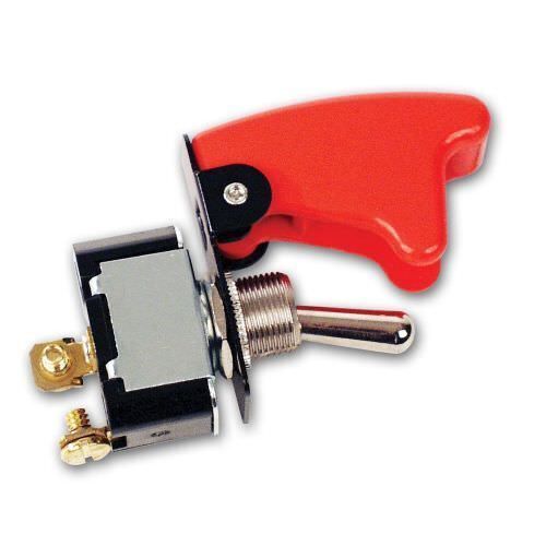 Longacre 52-45470 2 terminal toggle hd ignition switch with flip-up cover