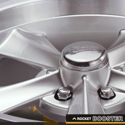 Rocket racing wheels rc1-01501 dome center cap - polished finish