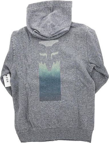 Fox racing youth flora zip hoodie (heather graphite)