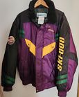 Vintage ski-doo racing jacket adult 2xl snowmobile coat bombardier mens j9