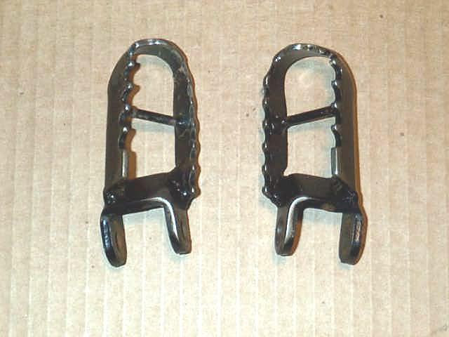 1993 honda xr600 stock footpegs oem foot pegs xr 250 400 1996-2004 xr600 1988-00