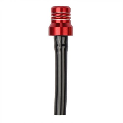 Fuel gas tank cap vent air valve breather tube pit for dirt bike atv red