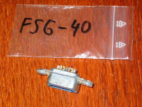 Connector for dittel fsg-40 vhf radio !!! fsg 40 wiring plug !!!