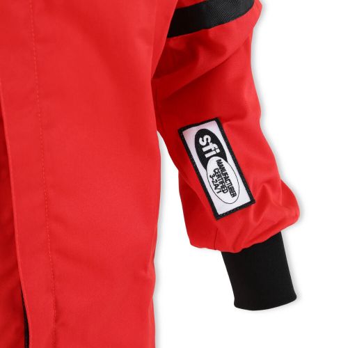 Racequip single layer fire suit jacket red - 3xl