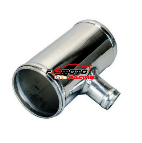 2&#034; 50mm blow off valve adapter aluminum t-pipe shape tube 35mm od bov adapter