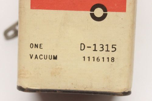 Nos 1957 1958 chevrolet 283 v8 4bbl distributor vacuum advance d-1315 1116118